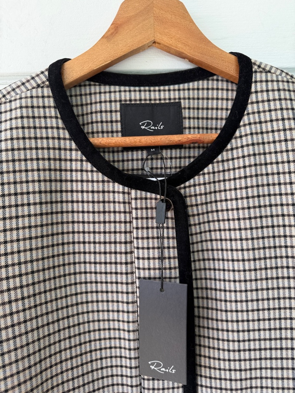 Rails| NWT Nota Minicheck Jacket - Picture 8 of 11